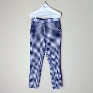 Zara check pants